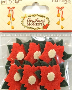 Love To Craft - Christmas Moments Felt Toppers