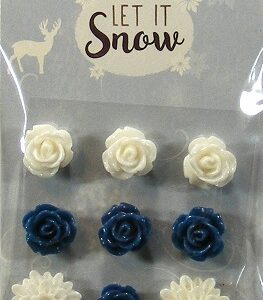 Love To Craft - Let It Snow Resin Flowers