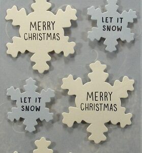 Love To Craft - Let It Snow Sentiment Toppers