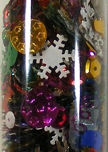 MC - Assorted Christmas Sequins 50gms