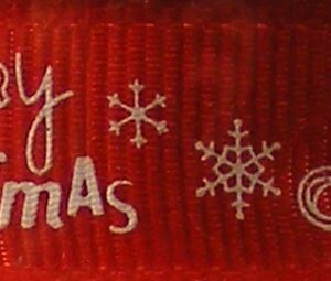 MC Inc - Christmas Ribbon - Merry Christmas