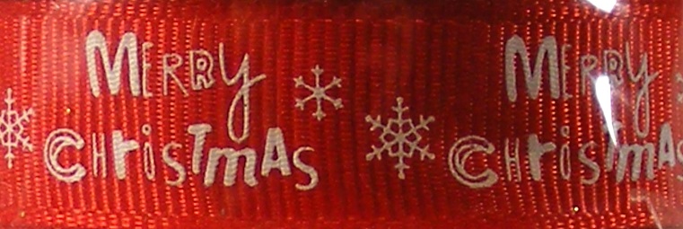 MC Inc - Christmas Ribbon - Merry Christmas