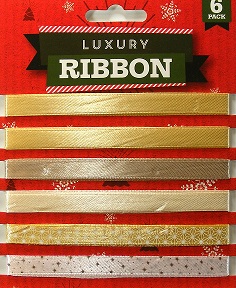 MC Inc - Luxury Christmas Ribbon (6pk)