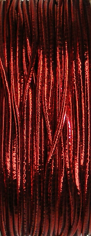North Pole - 8mtr Metallic Cord (Red)