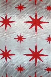 North Pole - Satin Ribbon 3mtr (Stars)