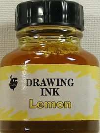 ocaldo drawing ink lemon (28ml)