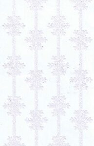 PaperCellar - Snowflake Glitter Borders (White)
