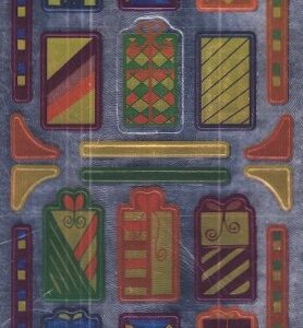 Papermania - Christmas Presents Foil Embossed Stickers