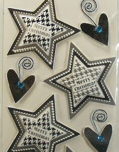 Papermania - Elements - Patterned Stars