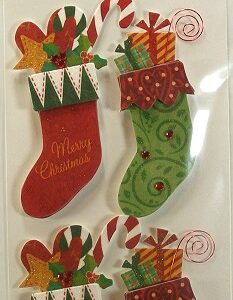 Papermania - Elements - Traditional Stockings