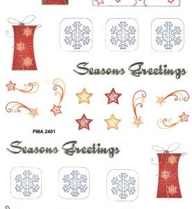 Docrafts Papermania - Traditional Noel Adhesive Vellum Stickers