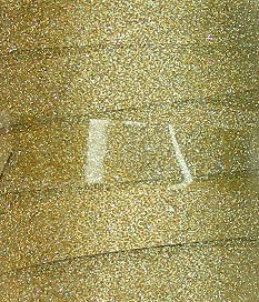 Partisan - 10m Gold Glitter Ribbon
