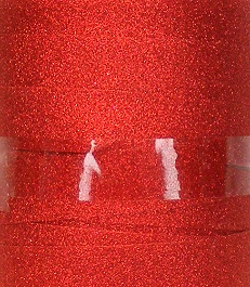 Partisan - 10m Red Glitter Ribbon