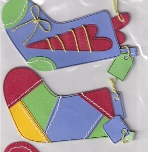 Provocraft - StandOuts Stickers - Christmas Stockings