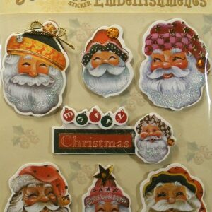 Royal Langnickel - E-Z 3D Stick On Embellishments - Jolly Santa