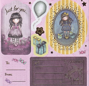 Santoro London - Gorjuss Mini Sticker Book - Image 2