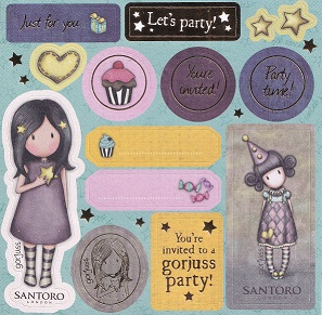 Santoro London - Gorjuss Mini Sticker Book - Image 3