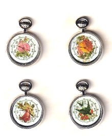 Sifcon - Pocket Watch Craft Stickers - Birds