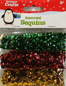 TJM Christmas Crafts - Assorted Sequins