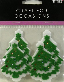 Trimits - Craft For Occasions - Felt Christmas Trees