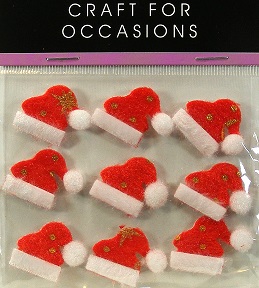Trimits - Crafts For Occasions - Santa Hats With Stars