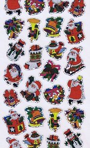 Twin Seven - Christmas Micro Stickers (Trumpet)