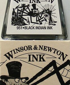 winsor & newton drawing ink 14ml (black indian ink)