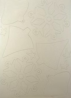 Woodware - Chippies Die-Cut Chipboard Shapes - Christmas Ornaments - Image 2