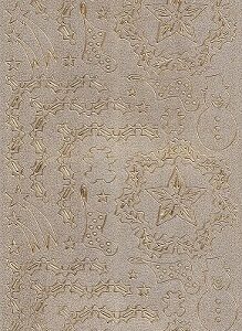 Christmas Glitter Peel Offs - Small Christmas Icons (Gold)
