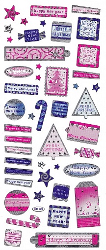 Christmas Peel Off Sheet