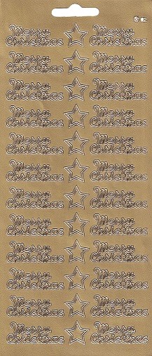Christmas Peel Off Sheet