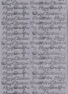 Christmas Peel Off Sheet