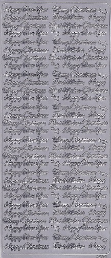 Christmas Peel Off Sheet