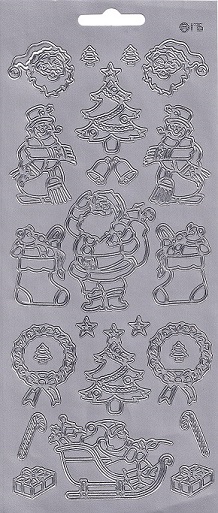Christmas Peel Off Sheet
