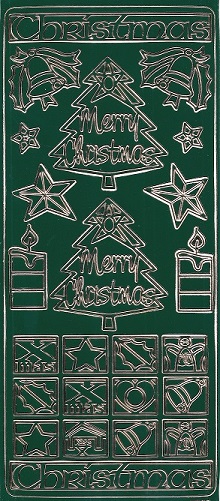 Christmas Peel Off Sheet