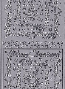 Christmas Peel Off Sheet