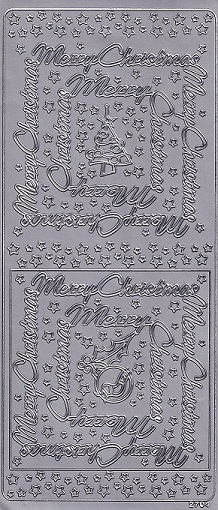 Christmas Peel Off Sheet