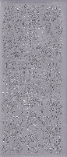 Christmas Peel Off Sheet