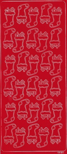 Christmas Peel Off Sheet