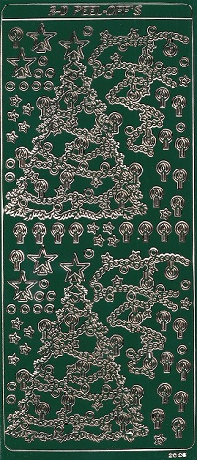 Christmas Peel Off Sheet