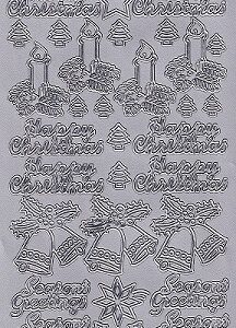 Christmas Peel Off Sheet