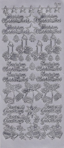 Christmas Peel Off Sheet