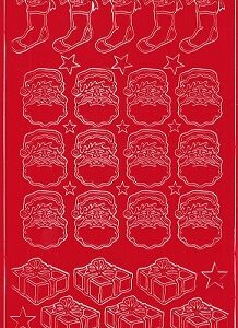 Christmas Peel Off Sheet