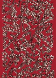 Christmas Peel Off Sheet