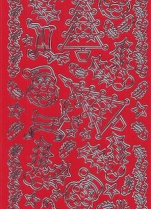 Christmas Peel Off Sheet