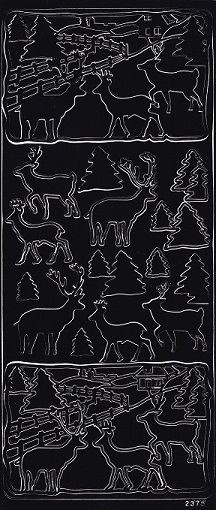 Christmas Peel Off Sheet