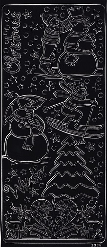 Christmas Peel Off Sheet