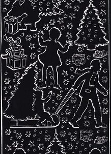 Christmas Peel Off Sheet