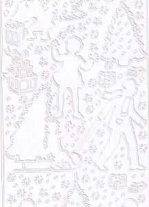 Christmas Peel Off Sheet
