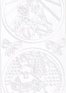 Christmas Peel Off Sheet
